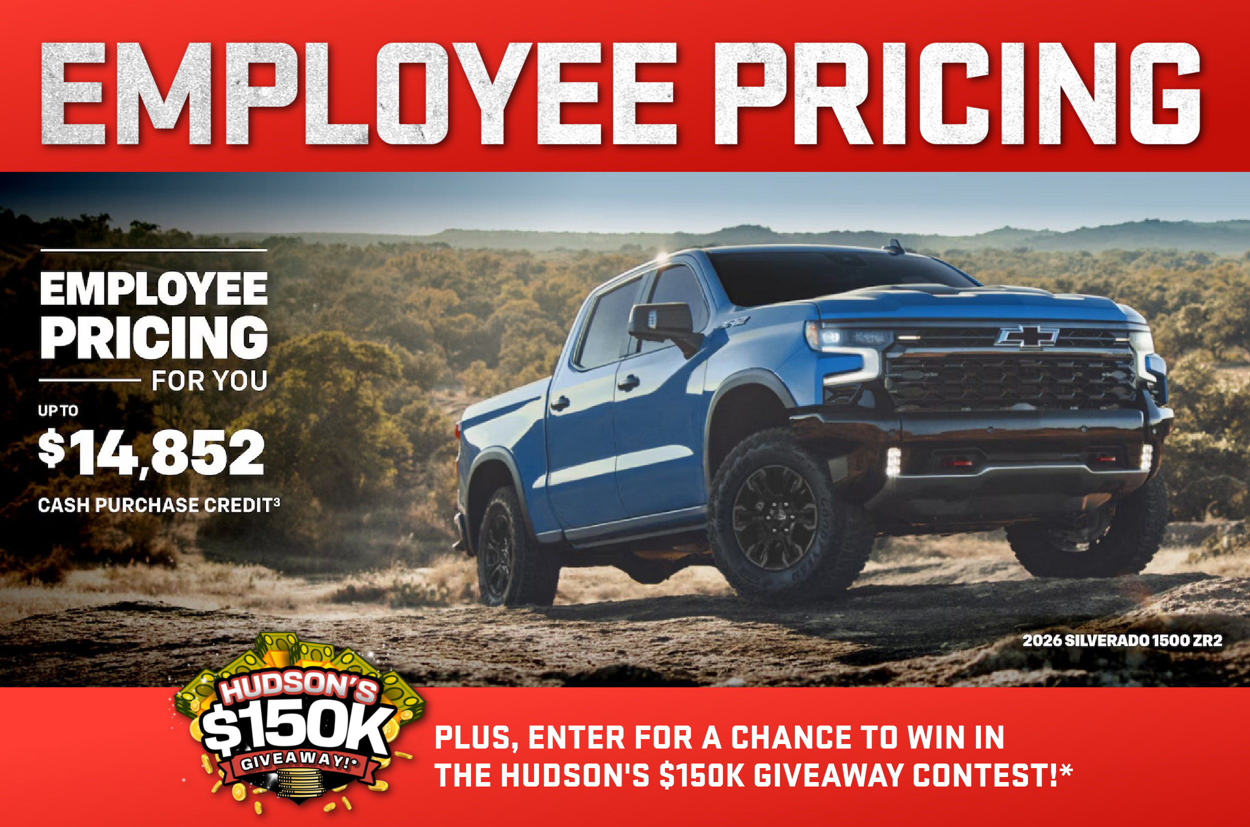 Employee Pricing Event
