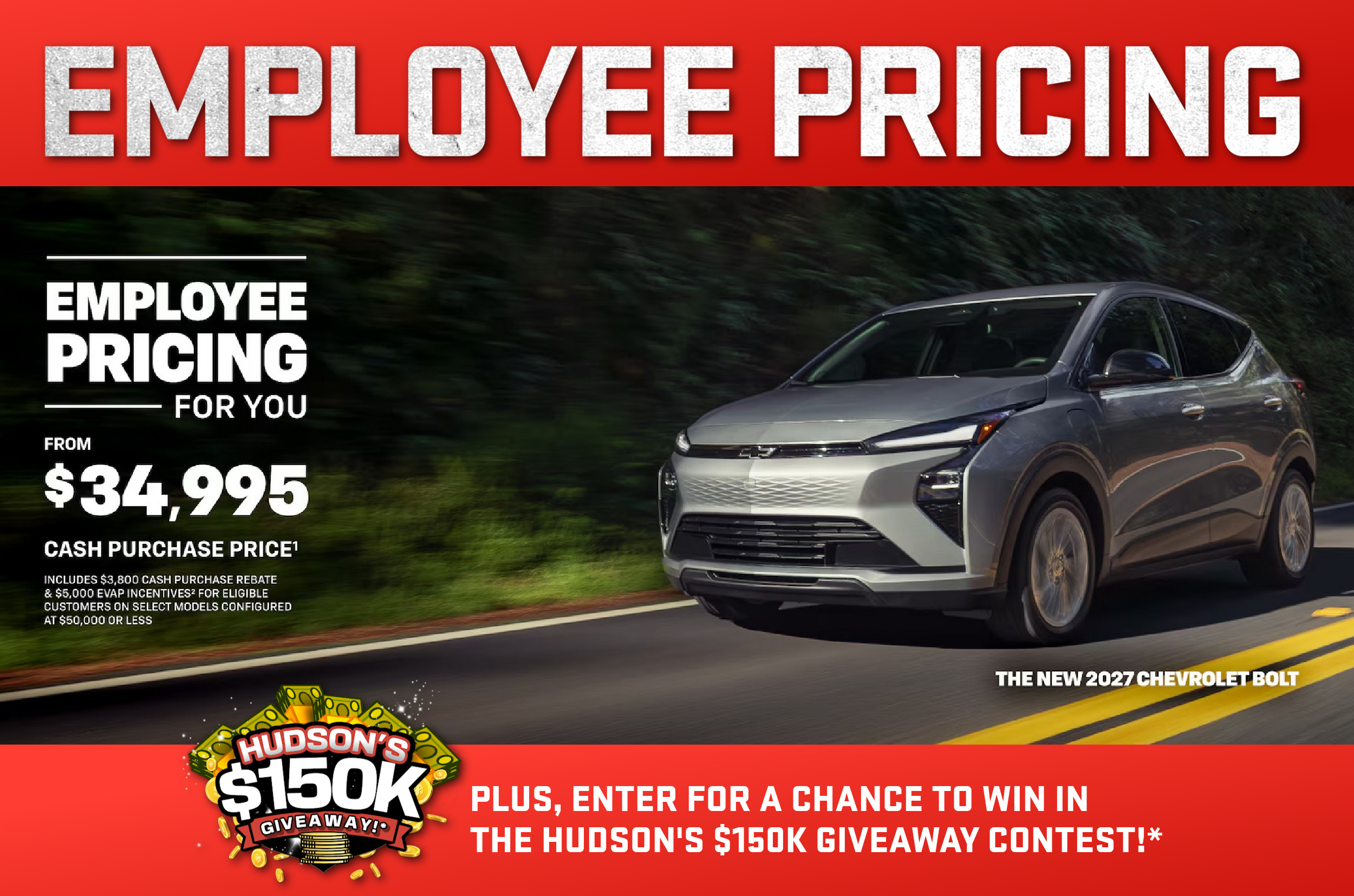 Employee Pricing Event